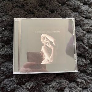 Taylor Swift CD with Black and White Cover
